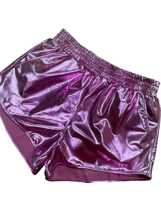 Iscream Other - Iscream Pink Metallic Plush Lounge Shorts Girls Size 14 Large